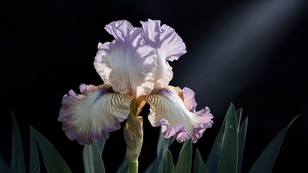 courageous iris faces darkness