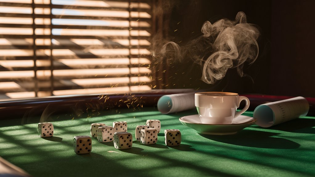 morning lit table triumphs explode