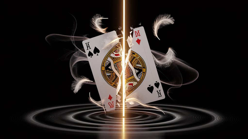 blackjack splitting light signals