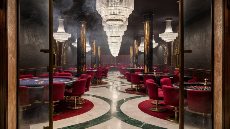 casino curves through ashes