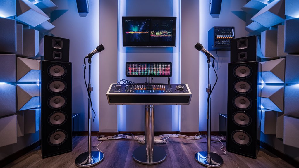 audio setup and settings