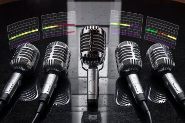 matching voice with mic