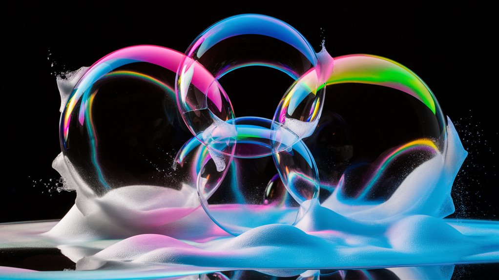 animation with bubble effects
