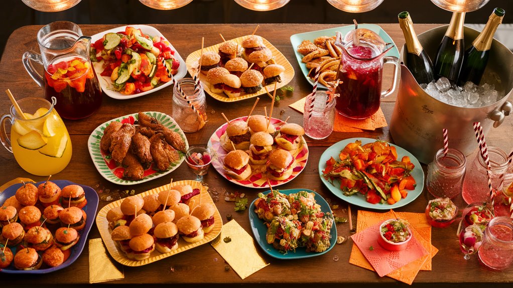 arrange meals and beverages