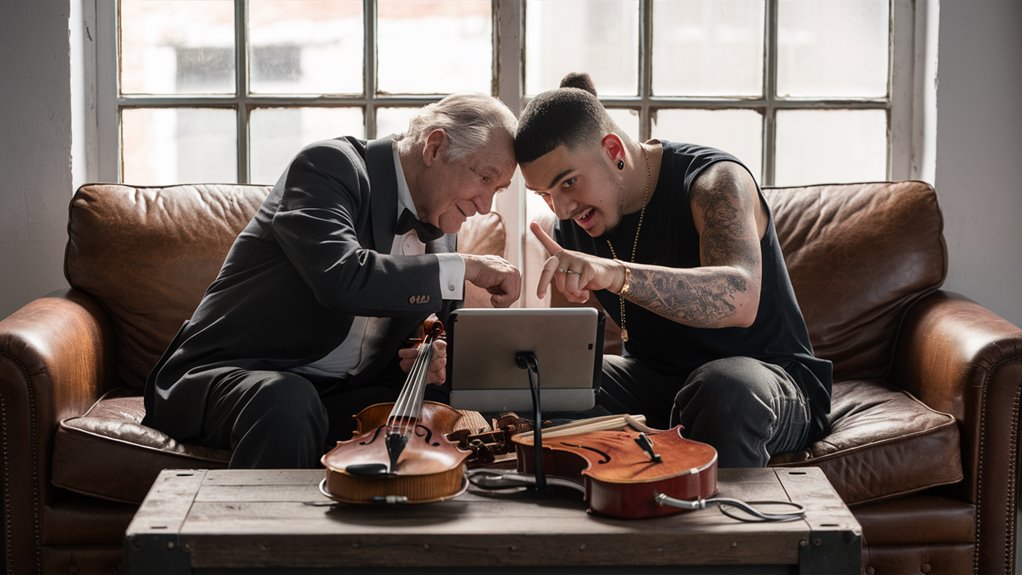 artists collaborate across genres