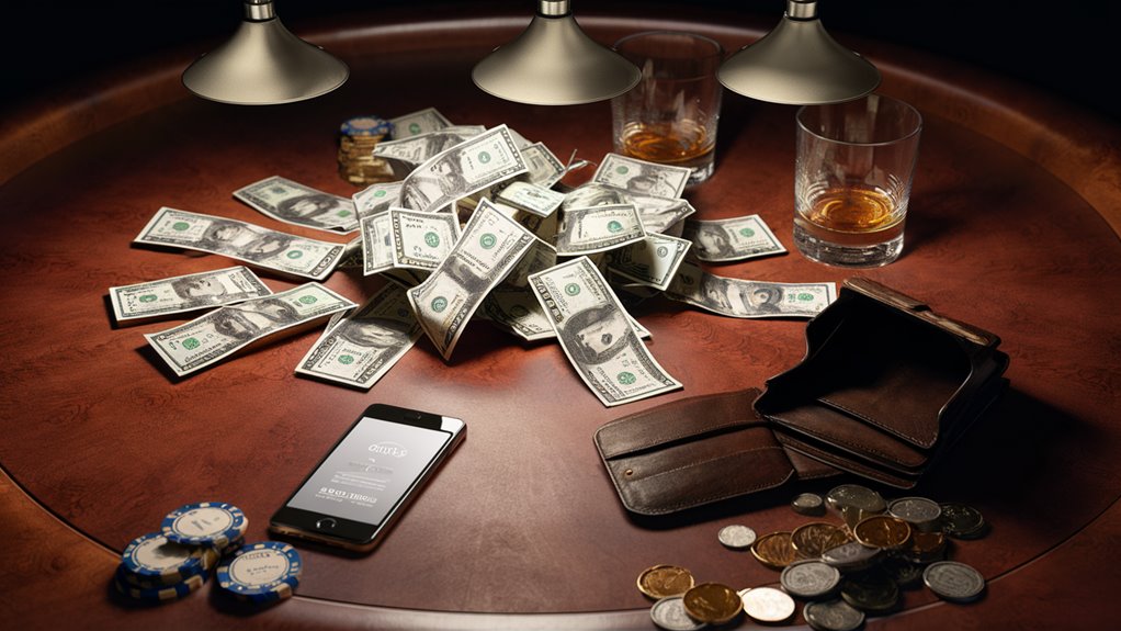 bad control over money