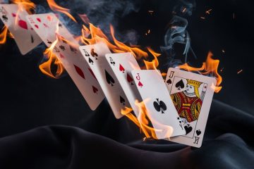 burning card game movement