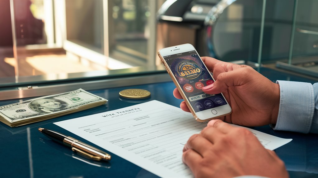electronic money through banks