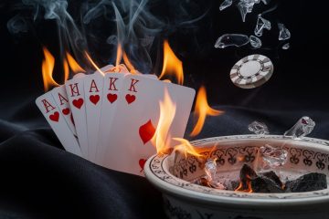 flaming card game marijuana