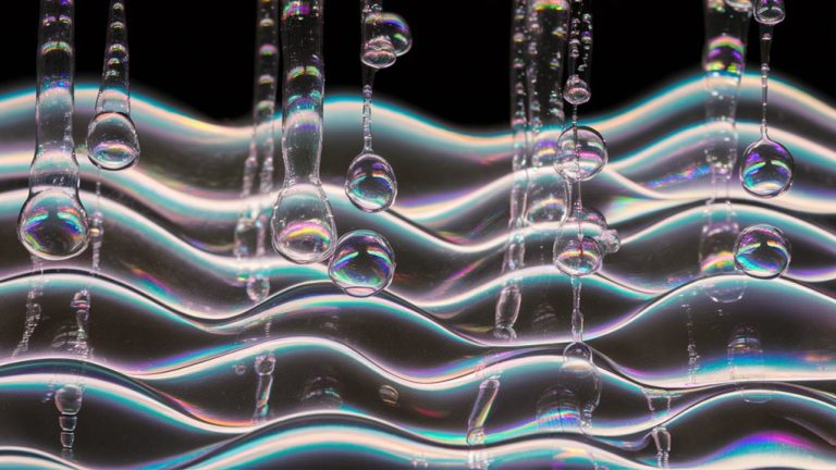 foam bubbles enable movement