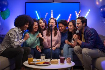 fun birthday karaoke party