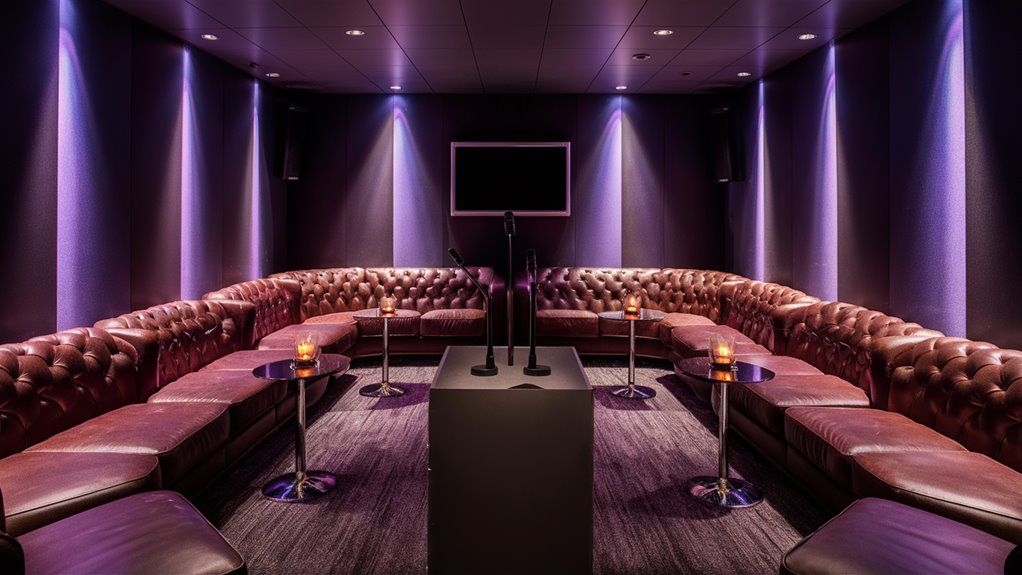get karaoke area ready
