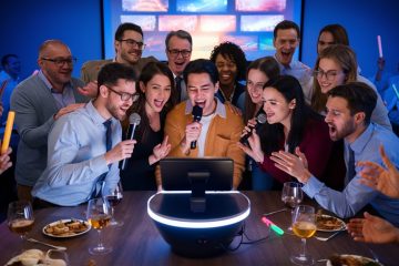 organize enjoyable workplace karaoke party