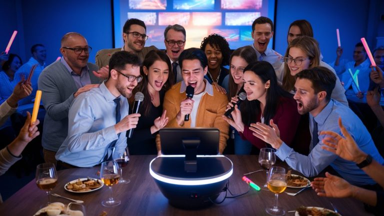 organize enjoyable workplace karaoke party