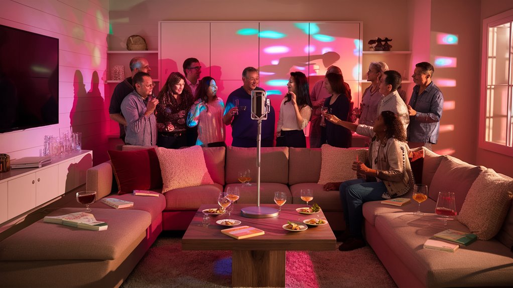 organize fun singing party