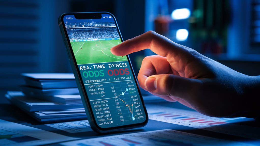 real time sports wagering strategy