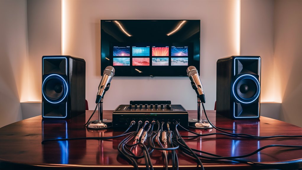 setup karaoke system basic
