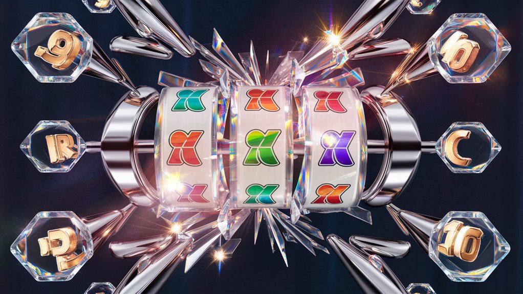 sharp geometric crystal patterns