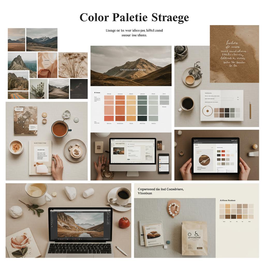 알파벳 솔루션을 연동해 설계한 색상 팔레트와 브랜드 정체성 관리 구조