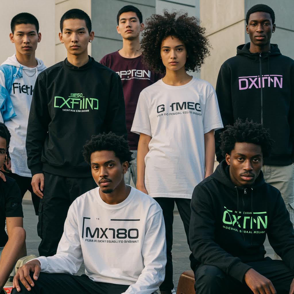 성평등 메시지를 담은 의상 디자인이 루믹스 솔루션 기반 패션 브랜딩으로 구현된 사회적 캠페인 환경